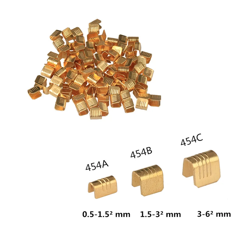 100Pcs/set DJ454 0.5-6.0mm2 U-Shaped Copper Wire Crimps Terminal Cold Pressing Connectors Cable Lug For Wire Tab Terminal
100Pcs/set DJ454 0.5-6.0mm2 U-Shaped Copper Wire Crimps Terminal Cold Pressing Connectors Cable Lug For Wire Tab Terminal