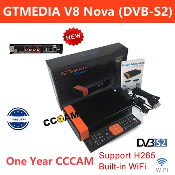 GTMedia V8 Nova Satellite Receiver DVB-S2 H.265 Built-in WiFi with 1 Year Spain Europe Cccam GTmedia V8 NOVA V9 Super Receptors
GTMedia V8 Nova Satellite Receiver DVB-S2 H.265 Built-in WiFi with 1 Year Spain Europe Cccam GTmedia V8 NOVA V9 Super Receptors