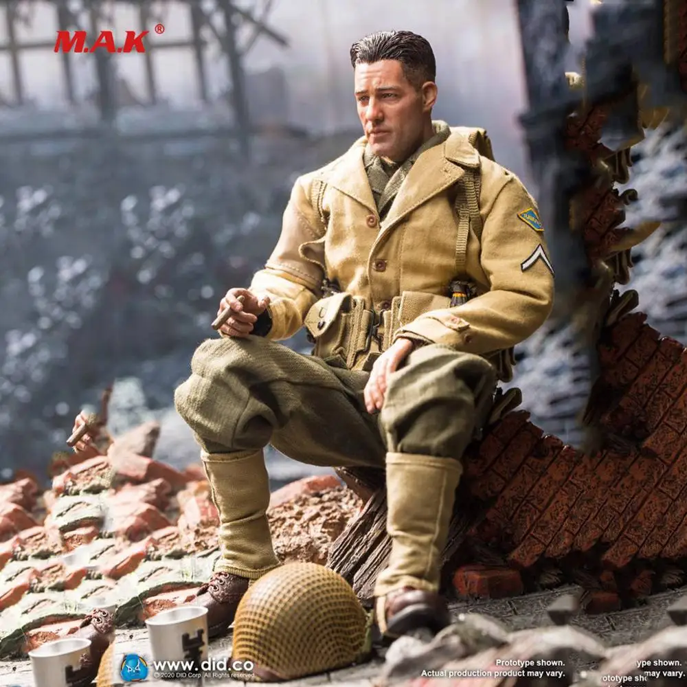 A80141 1/6 Scale Male Soldier Full Set Action Figure Model DID WWII US Rangers 12" Toys Clothing Accessoriestion Figure Doll
A80141 1/6 Scale Male Soldier Full Set Action Figure Model DID WWII US Rangers 12" Toys Clothing Accessoriestion Figure Doll