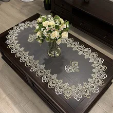 Oval Lace Tablecloth Dinning Table Cover Runner European Embroidered Table Mat Yarn Flower Fabric Living Room Wedding Decoration
Oval Lace Tablecloth Dinning Table Cover Runner European Embroidered Table Mat Yarn Flower Fabric Living Room Wedding Decoration