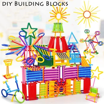 600/1200Pcs Assembled Building Blocks DIY Smart Stick Blocks Imagination Creativity Educational Learning Toys Children Gift
600/1200Pcs Assembled Building Blocks DIY Smart Stick Blocks Imagination Creativity Educational Learning Toys Children Gift