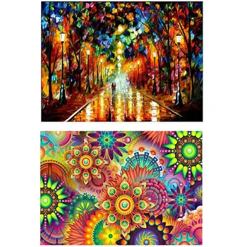 2 Set 5D Diy Diamond Painting Round Diamond Home Decor Gift - Flower Pattern & Night Scenery Pattern
2 Set 5D Diy Diamond Painting Round Diamond Home Decor Gift - Flower Pattern & Night Scenery Pattern