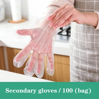 100PCS/Set Food Plastic Gloves Disposable Gloves for Restaurant Kitchen BBQ Eco-friendly Food Gloves Fruit Vegetable Gloves
100PCS/Set Food Plastic Gloves Disposable Gloves for Restaurant Kitchen BBQ Eco-friendly Food Gloves Fruit Vegetable Gloves
