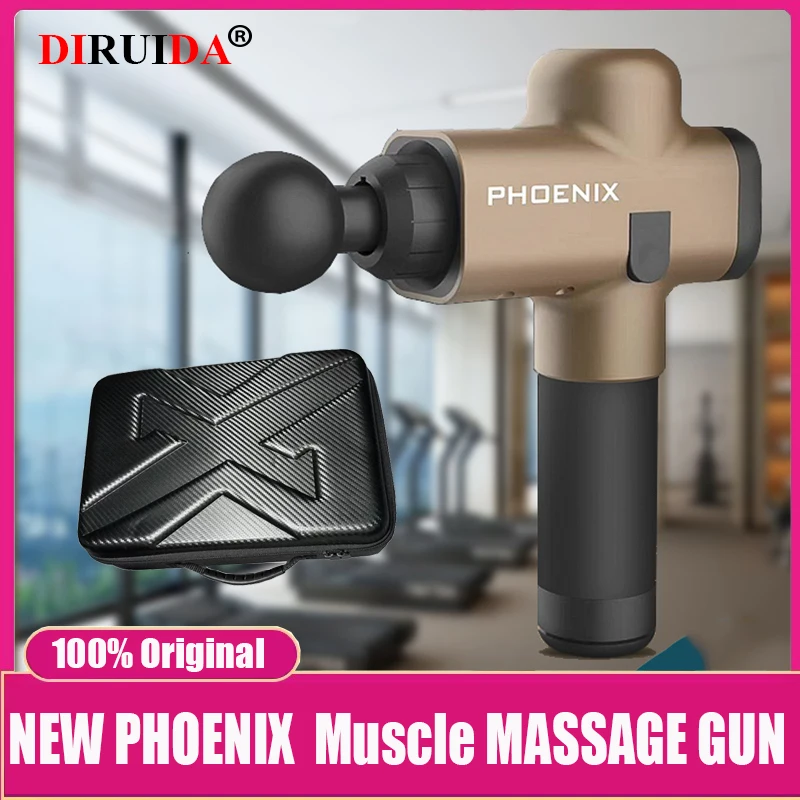 New Original Phoenix A2 Muscle Massage Gun Deep Tissue Massager Therapy Gun Exercising Muscle Pain Relief Body Shaping Device
New Original Phoenix A2 Muscle Massage Gun Deep Tissue Massager Therapy Gun Exercising Muscle Pain Relief Body Shaping Device