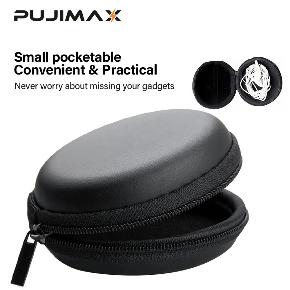 PUJIMAX Zipper storage Bag Mini lightweight storage Suitable for Headphone memory card USB flash drive USB cable All small items
PUJIMAX Zipper storage Bag Mini lightweight storage Suitable for Headphone memory card USB flash drive USB cable All small items