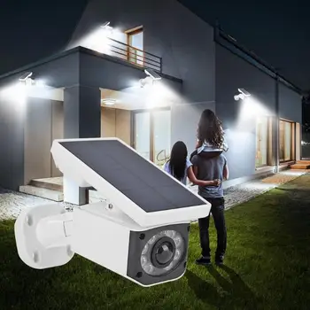 Outdoor Solar Fake Camera Wall Light PIR Motion Sensor Garden Yard Security Lamp Detection Method Infrared Passive Mode
Outdoor Solar Fake Camera Wall Light PIR Motion Sensor Garden Yard Security Lamp Detection Method Infrared Passive Mode