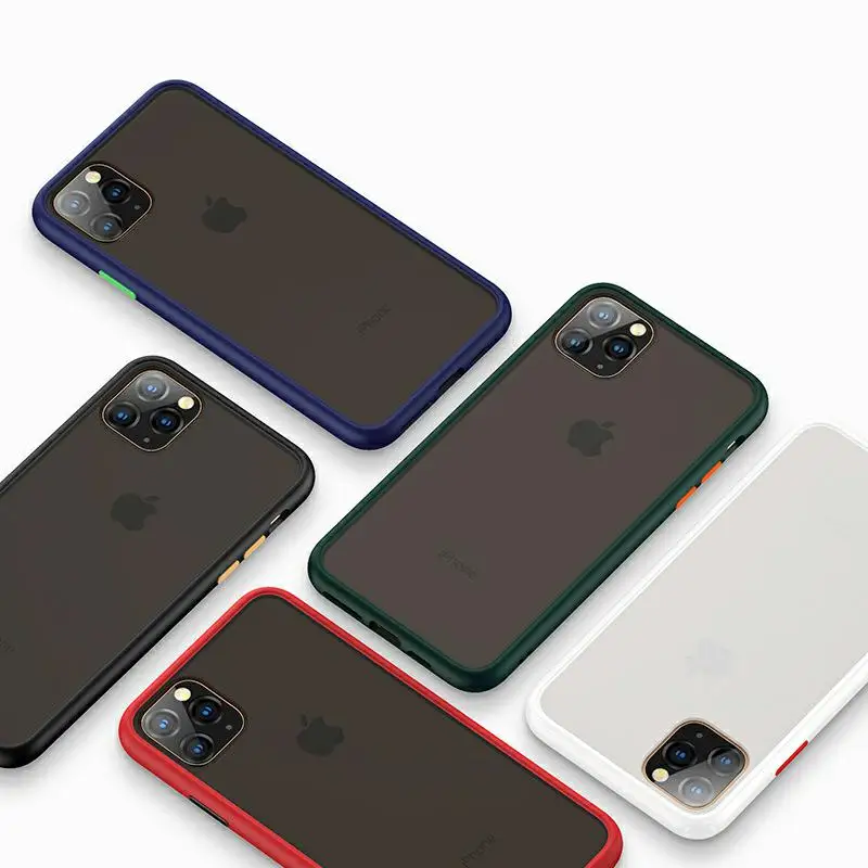 Чехол-накладка для iPhone 11 Pro Max XR X Xs 8 7 6 6S Plus силиконовый матовый | Мобильные