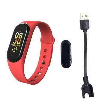 Fitness M4 Sport Bracelet Pedometer Heart Rate Blood Pressure Bluetooth Health Wireless Waterproof
Fitness M4 Sport Bracelet Pedometer Heart Rate Blood Pressure Bluetooth Health Wireless Waterproof