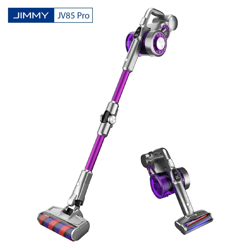 JIMMY JV85 Pro Handheld Cordless Flexible Vacuum Cleaner 200AW Suction Power 70 Minute Run Time Low Noise Anti-winding Hair Mite
JIMMY JV85 Pro Handheld Cordless Flexible Vacuum Cleaner 200AW Suction Power 70 Minute Run Time Low Noise Anti-winding Hair Mite