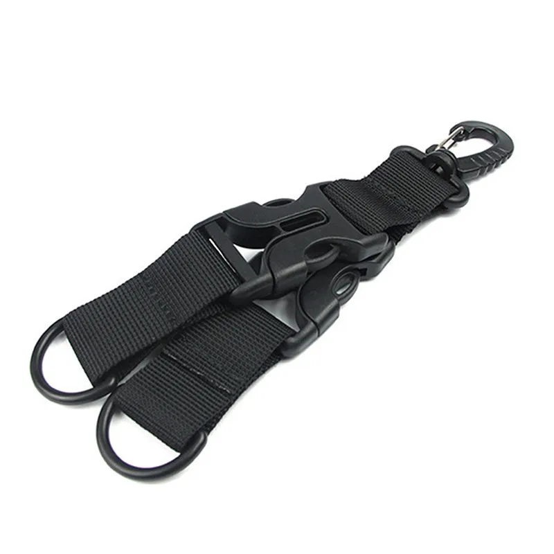 Carabiner High Strength Nylon Key Belt Hook Molle Webbing Buckle Hanging Belt Buckle Hanging Key Ring Camping Belt Buckle