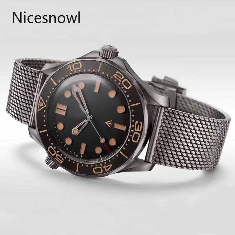 New Luxury Brand Automatic Mechanical ETA2813 Stainless Steel Canvas No Time To Die Mens Watches James Bond 007 Limited
New Luxury Brand Automatic Mechanical ETA2813 Stainless Steel Canvas No Time To Die Mens Watches James Bond 007 Limited