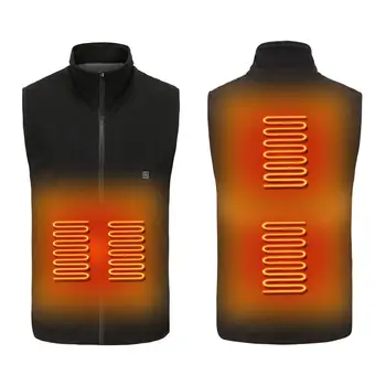 Lightweight Heated Vest USB Powered Heated Vest Winter Intelligent Heating Vest Coldness Proof Heated Vest