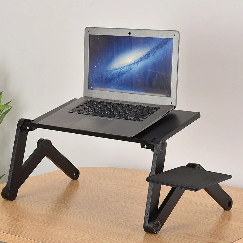 Складной стол для ноутбука металлический регулируемый | Мебель