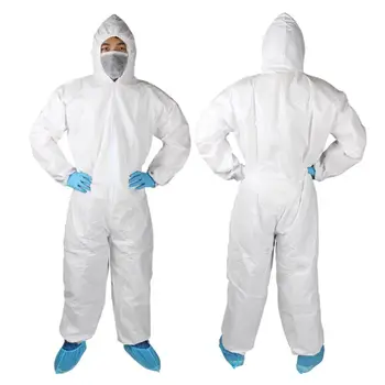 Men Non-Woven Disposable Coveralls Liquid Particle Protection Isolation Cover Zip Front Breathable Hooded Bodysuit
Men Non-Woven Disposable Coveralls Liquid Particle Protection Isolation Cover Zip Front Breathable Hooded Bodysuit