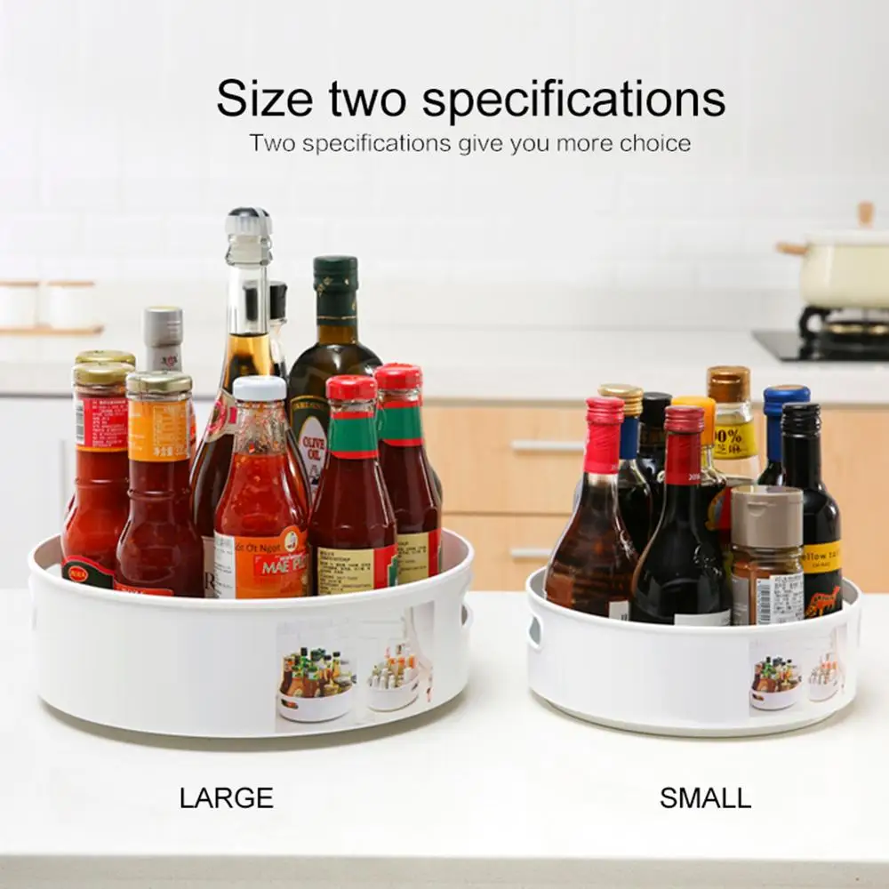 Home Organizer Tray Rotating Fridge Organizer Cosmetics Tray Kitchen Organizer Non-Slip, Small/Large Home Organzer Tools
Home Organizer Tray Rotating Fridge Organizer Cosmetics Tray Kitchen Organizer Non-Slip, Small/Large Home Organzer Tools