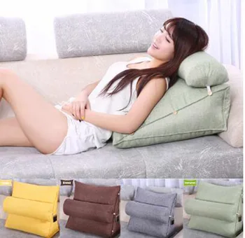 New Adjustable Bed Couch Chair Sofa Cushion with Triangular Backrest Pillow Bed Backrest Office Chair Support Waist Cushion
New Adjustable Bed Couch Chair Sofa Cushion with Triangular Backrest Pillow Bed Backrest Office Chair Support Waist Cushion