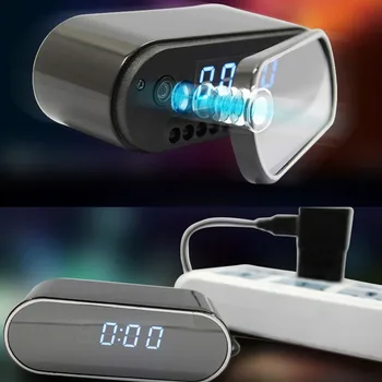 Wireless HD 1080P Nanny Camera Alarm Clock IR Security Cam DVR Night Vision#T2
Wireless HD 1080P Nanny Camera Alarm Clock IR Security Cam DVR Night Vision#T2