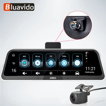 Bluavido 10" Streaming 4G ADAS Smart dash cam Android GPS Navigation FHD 1080P Car video dual camera WiFi Remote Live monitoring
Bluavido 10" Streaming 4G ADAS Smart dash cam Android GPS Navigation FHD 1080P Car video dual camera WiFi Remote Live monitoring