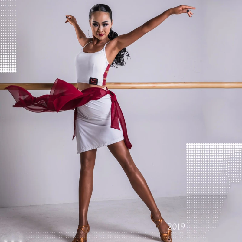 New Dance Latin Skirt Professional Practice Wear Performance Straps Floating Silk Skirt Latin Dance Dress Robe Danse DQS2913
New Dance Latin Skirt Professional Practice Wear Performance Straps Floating Silk Skirt Latin Dance Dress Robe Danse DQS2913
