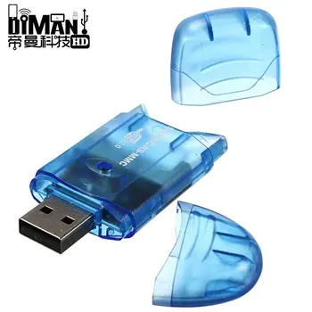 Dm-hc90 Transparent Double Cap USB 2.0 Sd/mmc Card Reader Computer Universal USB Card Reader
Dm-hc90 Transparent Double Cap USB 2.0 Sd/mmc Card Reader Computer Universal USB Card Reader