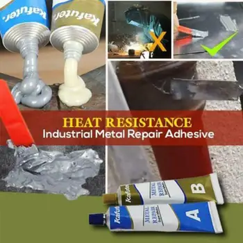 Strong kafuter AB Caster glue Repair Casting adhesive Industrial repair agent Casting Metal Cast iron Trachoma Stomatal Crackle
Strong kafuter AB Caster glue Repair Casting adhesive Industrial repair agent Casting Metal Cast iron Trachoma Stomatal Crackle