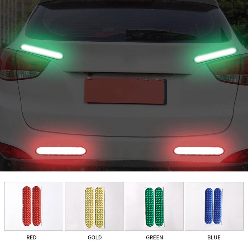 2Pcs Car Door Reflective Sticker Warning Tape Car Reflective Stickers Reflective Strips 4 Colors Safety Mark Car-Styling
2Pcs Car Door Reflective Sticker Warning Tape Car Reflective Stickers Reflective Strips 4 Colors Safety Mark Car-Styling