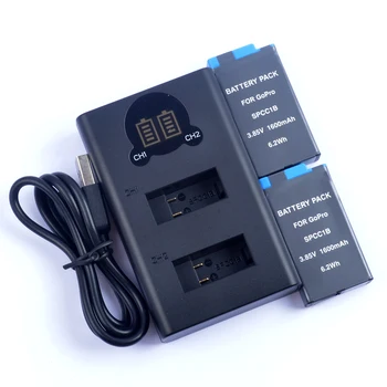 SPCC1B Battery for GoPro 360 Panoramic Camera Battery USB Dual Charger for GoPro Max Camera
SPCC1B Battery for GoPro 360 Panoramic Camera Battery USB Dual Charger for GoPro Max Camera