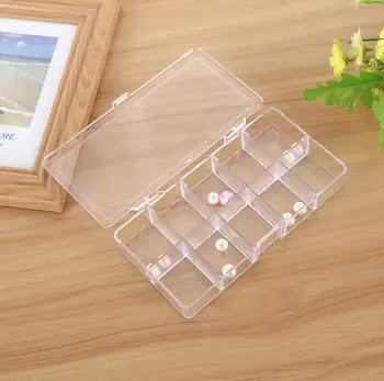 10 Grids Clear Acrylic Empty Storage Box Beads Jewelry Decoration Nail Art Display Container Case SN2974
10 Grids Clear Acrylic Empty Storage Box Beads Jewelry Decoration Nail Art Display Container Case SN2974