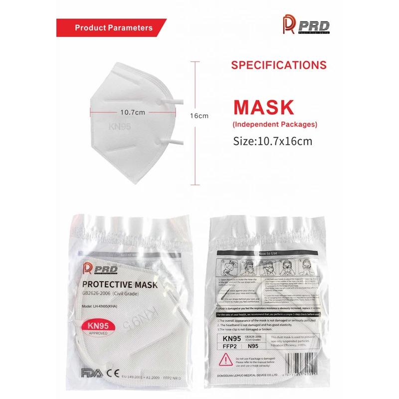 40PCS KN95 Anti Infection Dustproof Anti-fog And Breathable Face Masks 99% Filtration N95 Masks Features as KF94 FFP2
40PCS KN95 Anti Infection Dustproof Anti-fog And Breathable Face Masks 99% Filtration N95 Masks Features as KF94 FFP2