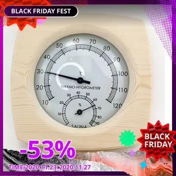 2 in 1 Thermo Hygrometer, Drop Shaped Wood Thermometer Temperature Humidity Meter Sauna Steam Room Accessories
2 in 1 Thermo Hygrometer, Drop Shaped Wood Thermometer Temperature Humidity Meter Sauna Steam Room Accessories