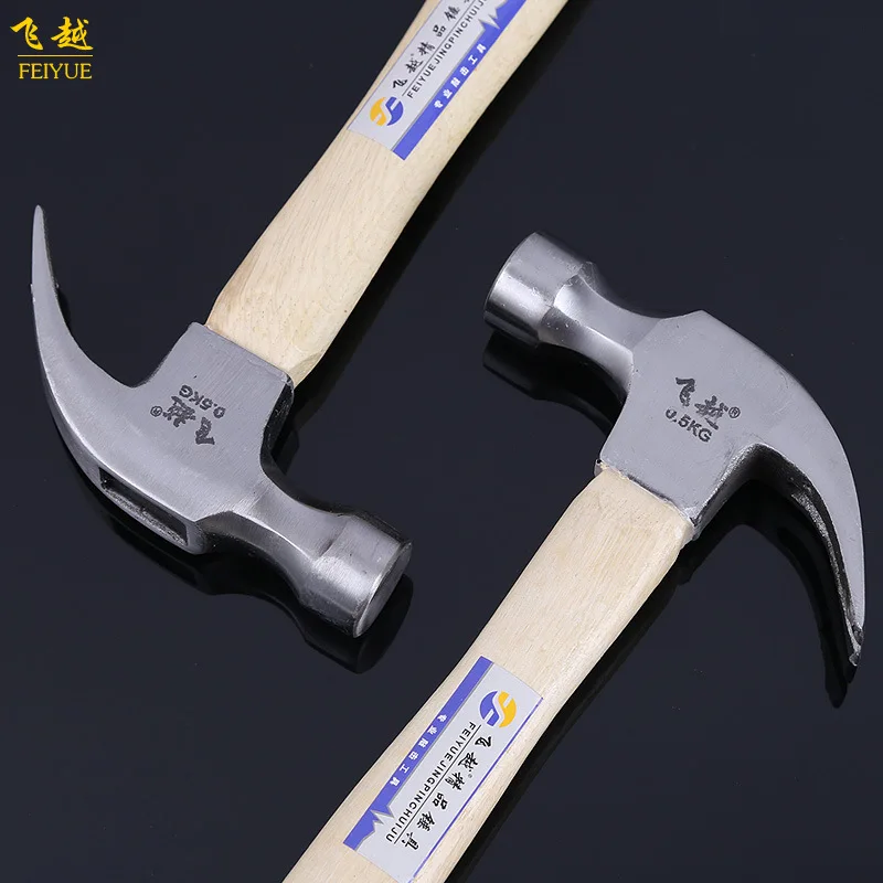 VALUE Card Anti-Fall off Wooden Handle Claw Hammer Family Decoration Pulling Nail Hammer Wooden-handle Claw Hammer
VALUE Card Anti-Fall off Wooden Handle Claw Hammer Family Decoration Pulling Nail Hammer Wooden-handle Claw Hammer