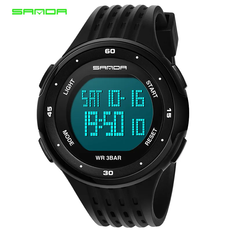 SANDA MEN'S Watch Night Light Waterproof Electronic Watch Personalized & Creative Sports Multi-functional Students Watch a Gener
SANDA MEN'S Watch Night Light Waterproof Electronic Watch Personalized & Creative Sports Multi-functional Students Watch a Gener