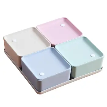 1PC Snack Platter Dish Wheat Straw Square Appetizer Dried Fruit Storage Box Server Container Serving Tray For Living Room Party
1PC Snack Platter Dish Wheat Straw Square Appetizer Dried Fruit Storage Box Server Container Serving Tray For Living Room Party