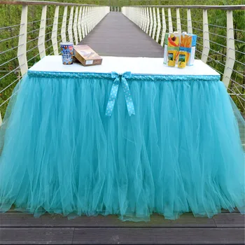 Romantic Colorful Chiffon Wedding Birthday Party Table Skirt Decoration Bowknot Tulle Table Cloth Party DIY Accessory Supplies
Romantic Colorful Chiffon Wedding Birthday Party Table Skirt Decoration Bowknot Tulle Table Cloth Party DIY Accessory Supplies