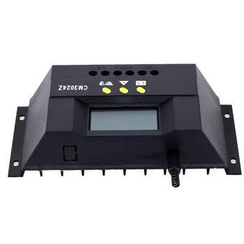 50A Solar Controllers 12V/24V Solar Charge Controller PWM Charging LCD Display Auto Regulator Battery System for Street Lighting
50A Solar Controllers 12V/24V Solar Charge Controller PWM Charging LCD Display Auto Regulator Battery System for Street Lighting