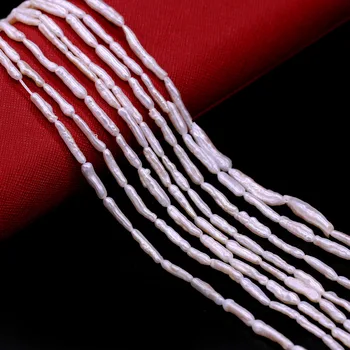 Natural Freshwater Pearl Toothpick-shaped Loose Beads For Jewelry Making DIY Necklace Bracelet Earrings Craft Accessory
Natural Freshwater Pearl Toothpick-shaped Loose Beads For Jewelry Making DIY Necklace Bracelet Earrings Craft Accessory
