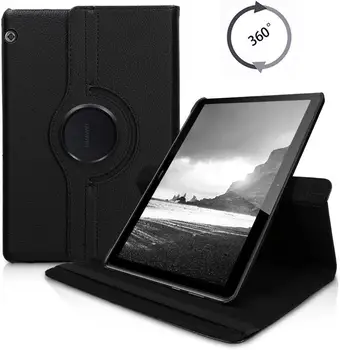 360 Degrees Rotating Flip PU Leather Case Cover For Huawei MediaPad T5 10.1 Inch AGS2-W09/L09/L03/W19 Cases Smart Tablet Cover
360 Degrees Rotating Flip PU Leather Case Cover For Huawei MediaPad T5 10.1 Inch AGS2-W09/L09/L03/W19 Cases Smart Tablet Cover