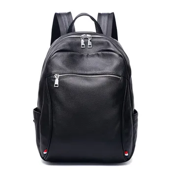 Genuine Leather Men Backpack Leisure Male Back Pack College Students Laptop Bag Daily Travel Backpack Fashion Rucksack
Genuine Leather Men Backpack Leisure Male Back Pack College Students Laptop Bag Daily Travel Backpack Fashion Rucksack