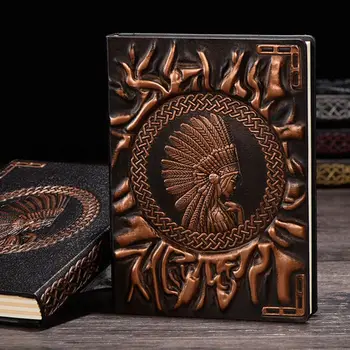 Indian Girl Embossed A6 Leather Notebook Journal Notepad Travel Diary Planner
Indian Girl Embossed A6 Leather Notebook Journal Notepad Travel Diary Planner