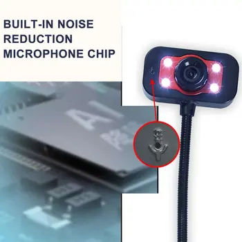 USB high-definition webcast online lessons free drive video microphone with wheat desktop computer camera
USB high-definition webcast online lessons free drive video microphone with wheat desktop computer camera