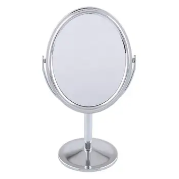 2-Face Rotatable Desktop Compact Makeup Mirror 2X Magnifying make-up Mirror Round Shape Desktop Vanity design Mirror Double Side
2-Face Rotatable Desktop Compact Makeup Mirror 2X Magnifying make-up Mirror Round Shape Desktop Vanity design Mirror Double Side