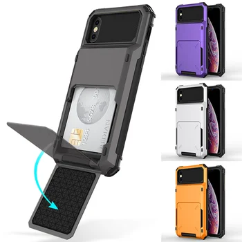Newest Flip Cover Card Holder Casefor Apple IPhone 11 Pro MAX X XR XS 6 6S 7 8 Plus Credit Pockets Absorption Hard Coque
Newest Flip Cover Card Holder Casefor Apple IPhone 11 Pro MAX X XR XS 6 6S 7 8 Plus Credit Pockets Absorption Hard Coque