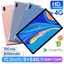 G18 10.1 Inch Tablet Ten-Core Processor 8000mAh RAM 6GB ROM 64GB Android 10.1 Google Play Single 4G SIM Card GPS Bluetooth WiFi
G18 10.1 Inch Tablet Ten-Core Processor 8000mAh RAM 6GB ROM 64GB Android 10.1 Google Play Single 4G SIM Card GPS Bluetooth WiFi