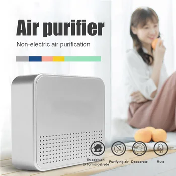 Home Portable Mini Air Purifier Air Cleaner Anion Ionizer Negative Ion Generator Ozone Generator Adsorption Formaldehyde Box
Home Portable Mini Air Purifier Air Cleaner Anion Ionizer Negative Ion Generator Ozone Generator Adsorption Formaldehyde Box