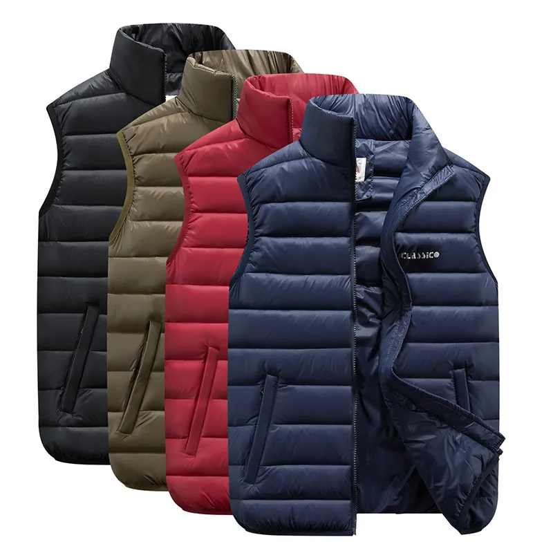 ZOGAA Autumn Winter Couple Models Lightweight Down Jacket Cotton Vest Large Size Down Cotton Vest Men Women Slim Fashion Vest
ZOGAA Autumn Winter Couple Models Lightweight Down Jacket Cotton Vest Large Size Down Cotton Vest Men Women Slim Fashion Vest