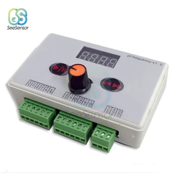 DC 7.5-24V Reversible Stepper Motor Controller Speed Regulator Stepping Motor Speed Governor Pulse Signal Controller 40-200KHZ
DC 7.5-24V Reversible Stepper Motor Controller Speed Regulator Stepping Motor Speed Governor Pulse Signal Controller 40-200KHZ