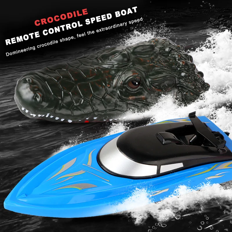 2 in 1 Remote Control Boat 2.4G Radio High Speed Rowing Dual Motor Rc Boat Crocodile Toys For Kids Birthday Gift
2 in 1 Remote Control Boat 2.4G Radio High Speed Rowing Dual Motor Rc Boat Crocodile Toys For Kids Birthday Gift
