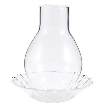 Glass Candlestick Cover Modern Simple Candle Holder Wind-Proof Candle Holder Decoration with Textured Base for Home(Transparent)
Glass Candlestick Cover Modern Simple Candle Holder Wind-Proof Candle Holder Decoration with Textured Base for Home(Transparent)