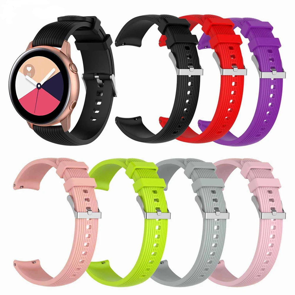 Watch Strap For Samsung Galaxy Watch Active Wristband Silicone Strap For Xiaomi Amazfit Bip/Stratos For Huawei GT/Magic 20/22mm
Watch Strap For Samsung Galaxy Watch Active Wristband Silicone Strap For Xiaomi Amazfit Bip/Stratos For Huawei GT/Magic 20/22mm