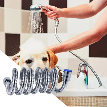 Fittings Shower Holder Water Pipe 1.2m Stainless Steel Hose Explosion-proof Double Buckle Tube Bathroom Accessory
Fittings Shower Holder Water Pipe 1.2m Stainless Steel Hose Explosion-proof Double Buckle Tube Bathroom Accessory
